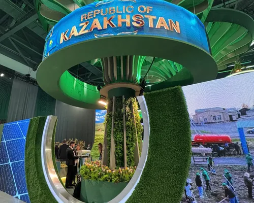Стенд Казахстана